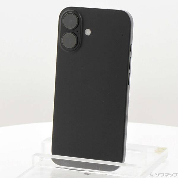 〔中古〕Apple(アップル) iPhone16 256GB ブラック MYDW3J／A SIMフリー〔305-ud〕 | 