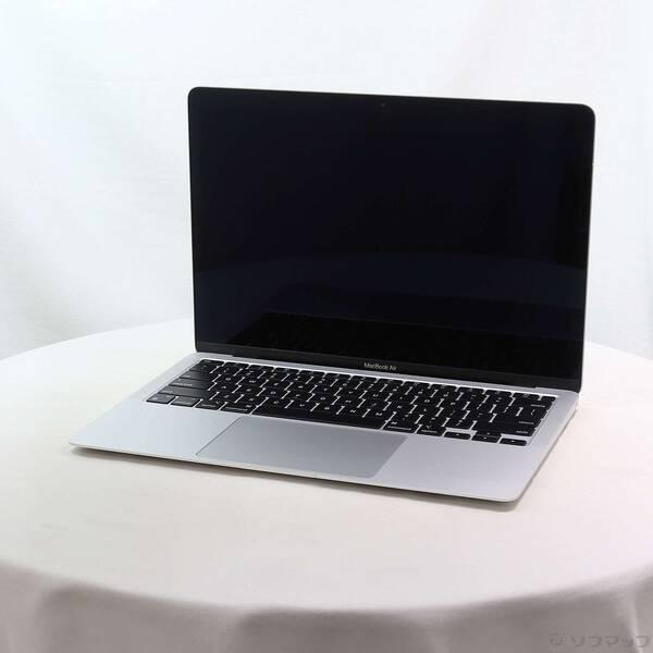 〔中古〕Apple(アップル) MacBook Air 13.3-inch Late-2020 MGN93J／A Apple M1 8コアCPU_7コアGPU 8GB SSD256GB シルバー 〔26.3 Tahoe〕〔371-ud〕 | 