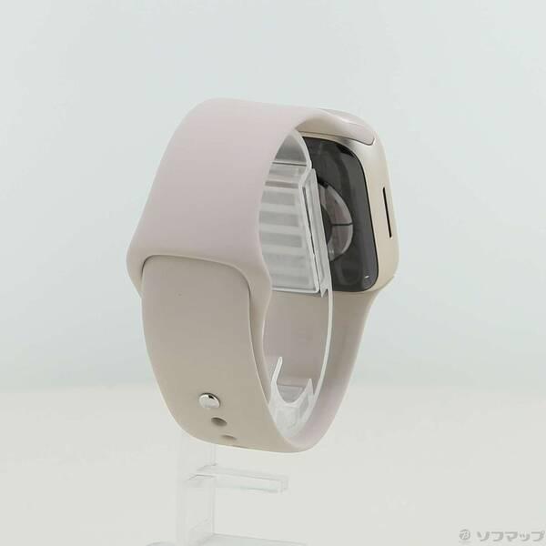 〔中古〕Apple(アップル) Apple Watch Series 9 GPS 41mm スターライトアルミニウムケース スターライトスポーツバンド〔305-ud〕 |  | 02