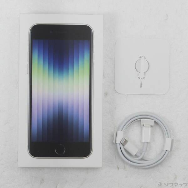 〔中古〕Apple(アップル) iPhone SE 第3世代 128GB スターライト MMYG3J／A SIMフリー〔349-ud〕 |  | 04