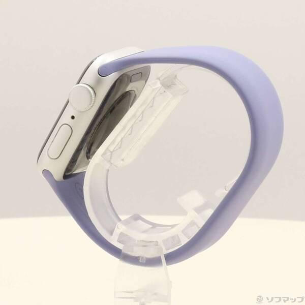 〔中古〕Apple(アップル) Apple Watch SE 第1世代 GPS 40mm シルバーアルミニウムケース イングリッシュラベンダーソロループ〔196-ud〕 |  | 01