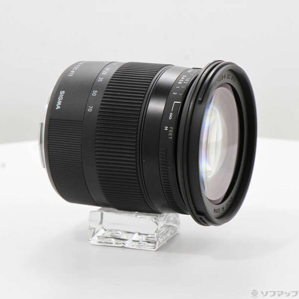 〔中古〕SIGMA(シグマ) SIGMA C 17-70mm F2.8-4 DC MACRO OS HSM (Canon用)(レンズ)〔262-ud〕 |  | 03