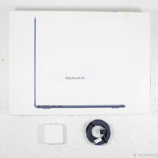 〔中古〕Apple(アップル) MacBook Air 13.6-inch Early-2024 MXCV3J／A Apple M3 8コアCPU_10コアGPU 16GB SSD512GB ミッドナイト 〔26.3 Tahoe〕〔196-ud〕 |  | 04