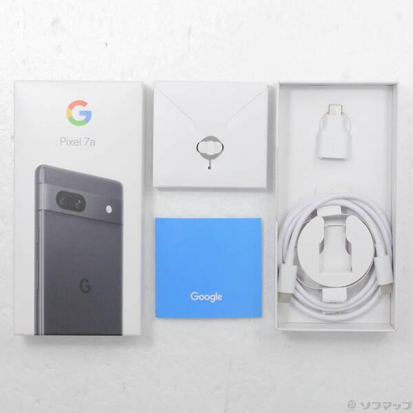 美品　Google Pixel 7a チャコール 128 GB 中古〕GOOGLE(グーグル) Google Pixel 7a 128GB チャコール GA03694-JP