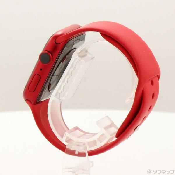 〔中古〕Apple(アップル) Apple Watch Series 8 GPS 45mm (PRODUCT)REDアルミニウムケース (PRODUCT)REDスポーツバンド〔377-ud〕 |  | 01
