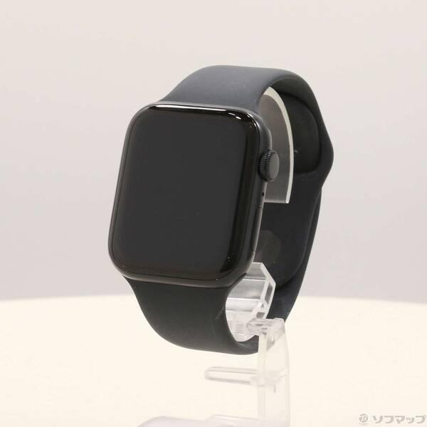 〔中古〕Apple(アップル) Apple Watch SE 第3世代 GPS 44mm ミッドナイトアルミニウムケース ミッドナイトスポーツバンド〔258-ud〕 | 