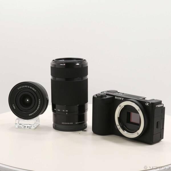 〔中古〕SONY(ソニー) VLOGCAM ZV-E10 II ダブルズームレンズキット ブラック ZV-E10M2X B〔262-ud〕 | 