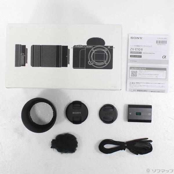 〔中古〕SONY(ソニー) VLOGCAM ZV-E10 II ダブルズームレンズキット ブラック ZV-E10M2X B〔262-ud〕 |  | 05