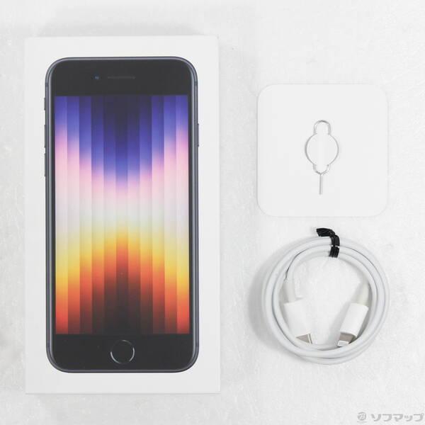 〔中古〕Apple(アップル) iPhone SE 第3世代 128GB ミッドナイト MMYF3J／A SIMフリー〔371-ud〕 |  | 04