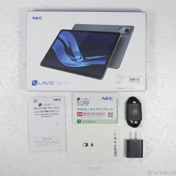 NEC LAVIE Tab T11 PC-T1165KAS 新品未開封 128G 中古〕NEC(エヌイーシー) 〔展示品〕 LAVIE Tab T11 128GB ルナグレー