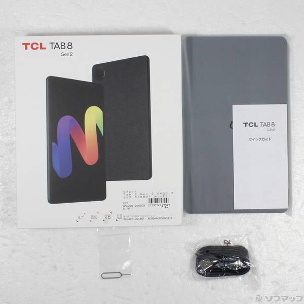 〔中古〕TCL(ティーシーエル) 〔展示品〕 Tab 8 Gen 2 64GB ブラック 8188X1 Wi-Fi〔198-ud〕 |  | 04