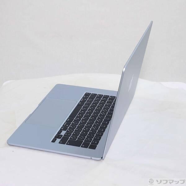 〔中古〕〔展示品〕 MacBook Air 15.3-inch Early-2026 MDVT4J／A Apple M5 10コアCPU_10コアGPU 16GB SSD1TB スカイブルー 〔26.3 Tahoe〕〔258-ud〕 |  | 01