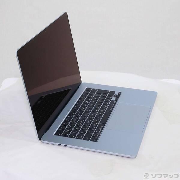 〔中古〕〔展示品〕 MacBook Air 15.3-inch Early-2026 MDVT4J／A Apple M5 10コアCPU_10コアGPU 16GB SSD1TB スカイブルー 〔26.3 Tahoe〕〔258-ud〕 |  | 03
