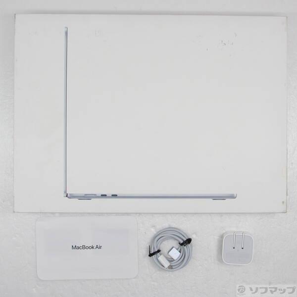 〔中古〕〔展示品〕 MacBook Air 15.3-inch Early-2026 MDVT4J／A Apple M5 10コアCPU_10コアGPU 16GB SSD1TB スカイブルー 〔26.3 Tahoe〕〔258-ud〕 |  | 04