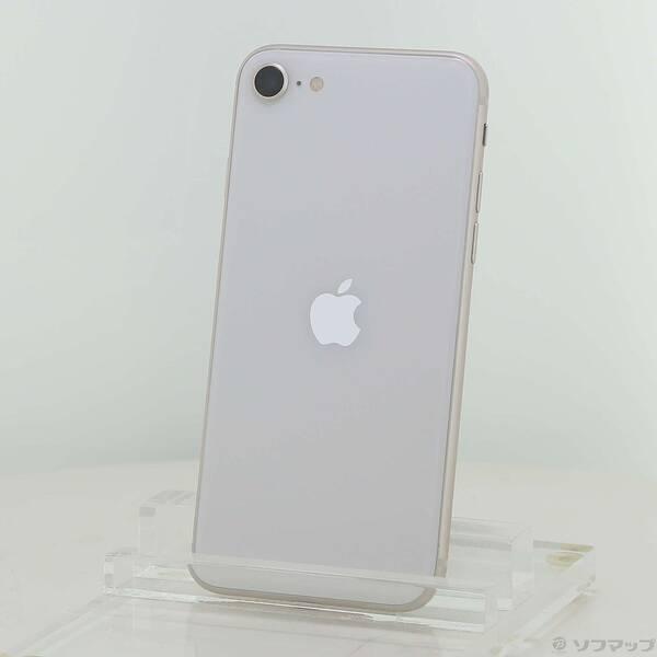〔中古〕Apple(アップル) iPhone SE 第3世代 64GB スターライト MMYD3J／A SIMフリー〔377-ud〕 | 