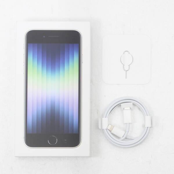 〔中古〕Apple(アップル) iPhone SE 第3世代 64GB スターライト MMYD3J／A SIMフリー〔377-ud〕 |  | 04