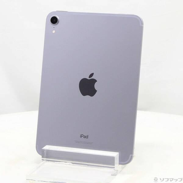 〔中古〕Apple(アップル) iPad mini 第6世代 256GB パープル MK8K3J／A docomoロック解除SIMフリー〔352-ud〕 | 