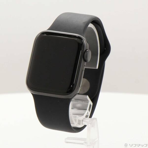 〔中古〕Apple(アップル) Apple Watch SE 第1世代 GPS 40mm スペースグレイアルミニウムケース ミッドナイトスポーツバンド〔344-ud〕 | 