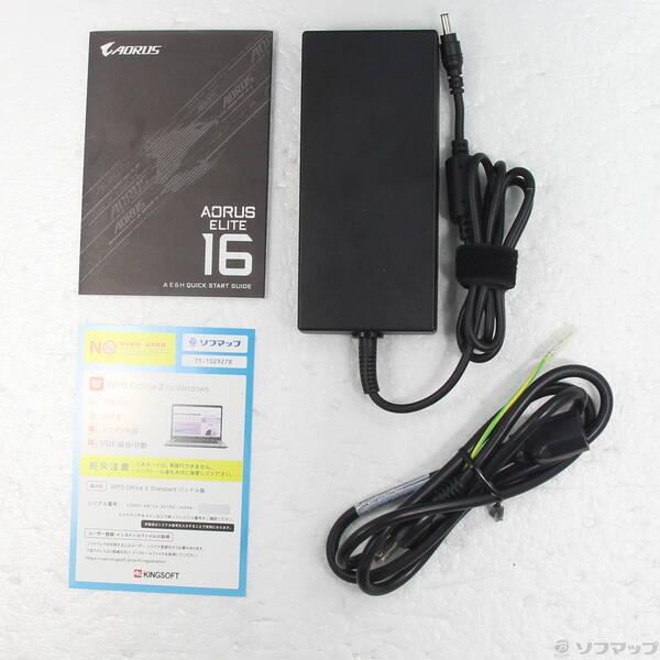 〔中古〕GIGABYTE(ギガバイト) AORUS ELITE 16 BWHC3JPC94SH〔198-ud〕 |  | 04