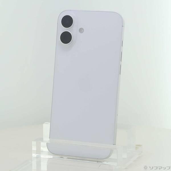 〔中古〕Apple(アップル) iPhone16 Plus 128GB ホワイト MXVC3J／A SIMフリー〔258-ud〕 | 