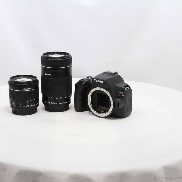 〔中古〕Canon(キヤノン) EOS Kiss X10 ダブルズームキット ブラック〔262-ud〕 | 