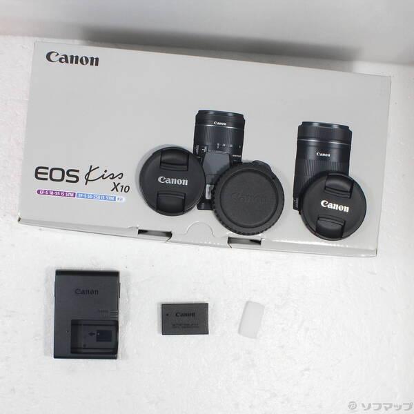 〔中古〕Canon(キヤノン) EOS Kiss X10 ダブルズームキット ブラック〔262-ud〕 |  | 05