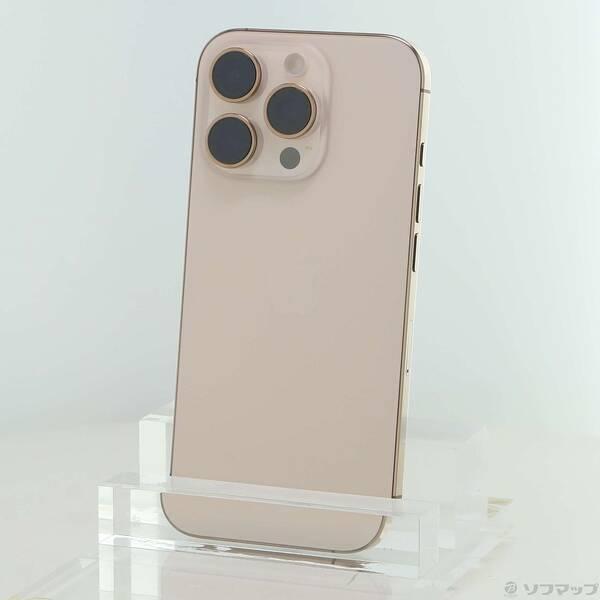 〔中古〕Apple(アップル) iPhone16 Pro 128GB デザートチタニウム MYMX3J／A SIMフリー〔262-ud〕 | 