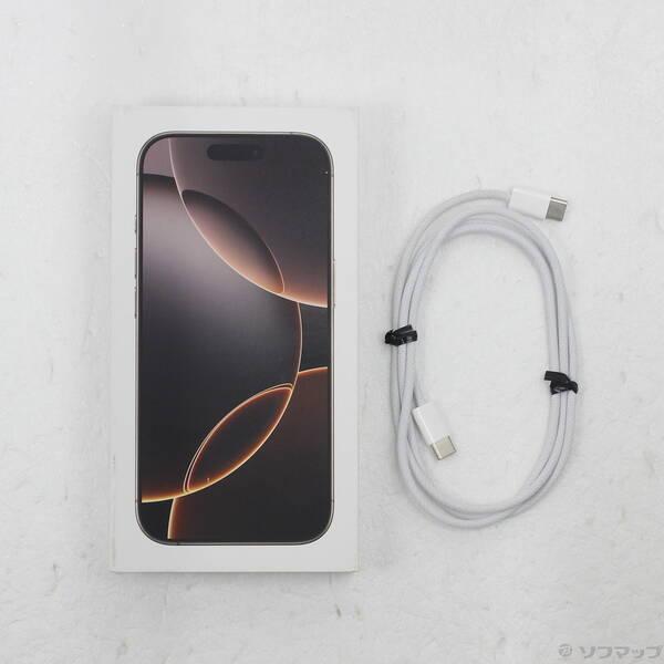 〔中古〕Apple(アップル) iPhone16 Pro 128GB デザートチタニウム MYMX3J／A SIMフリー〔262-ud〕 |  | 04