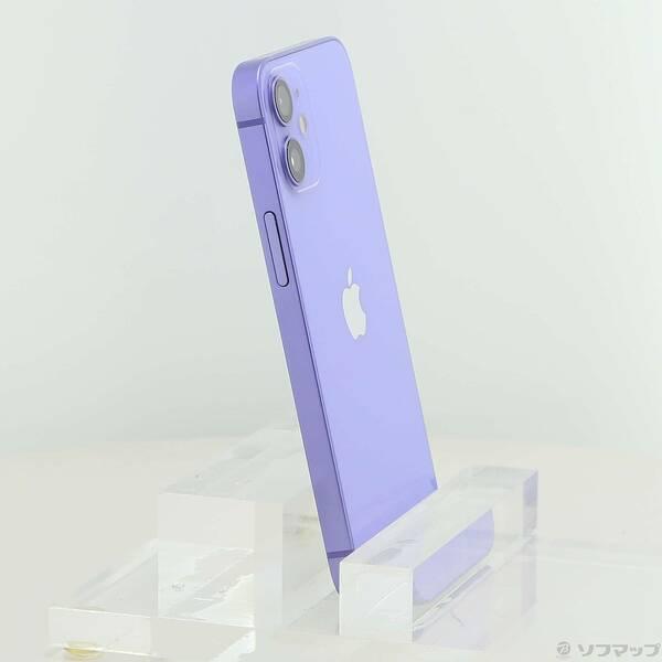 中古〕Apple(アップル) iPhone12 mini 64GB パープル MJQC3J／A SIM