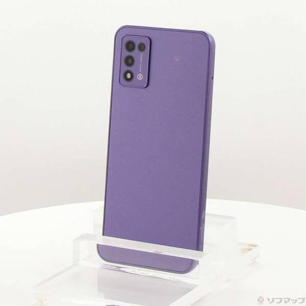 〔中古〕ZTE Libero 5G III 64GB パープル ZESBY1 Y!mobile SIMフリー〔349-ud〕 | 