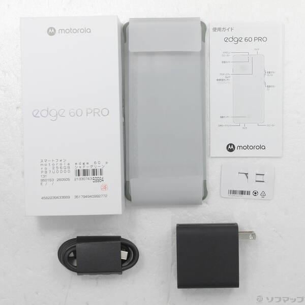 〔中古〕Motorola(モトローラ) motorola edge 60 pro 256GB シャドーグリーン PB7U0000JP SIMフリー〔262-ud〕 |  | 04