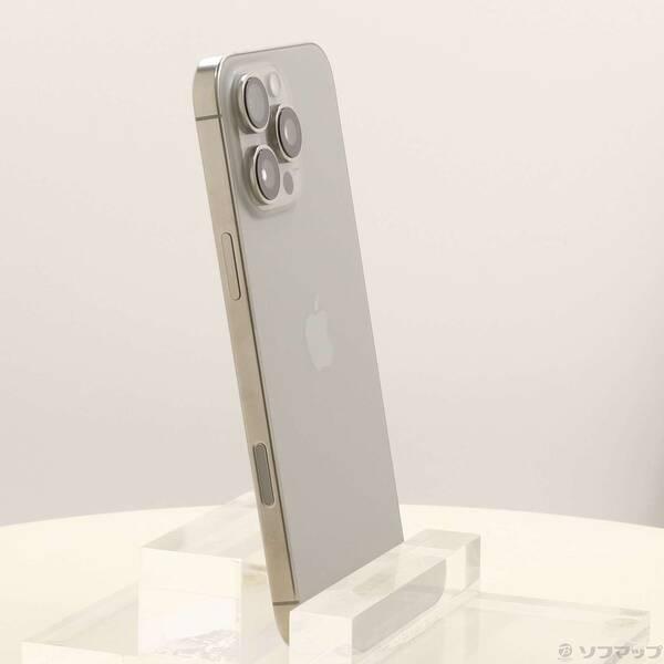 〔中古〕Apple(アップル) iPhone16 Pro Max 1TB ナチュラルチタニウム MYWU3J／A SIMフリー〔198-ud〕 |  | 03