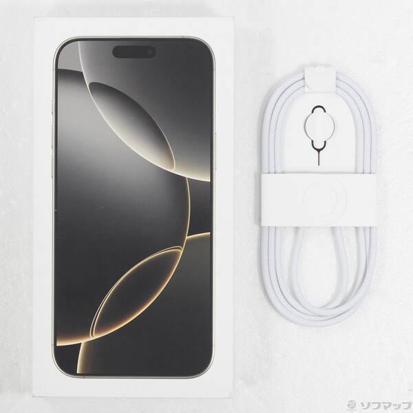 〔中古〕Apple(アップル) iPhone16 Pro Max 1TB ナチュラルチタニウム MYWU3J／A SIMフリー〔198-ud〕 |  | 04