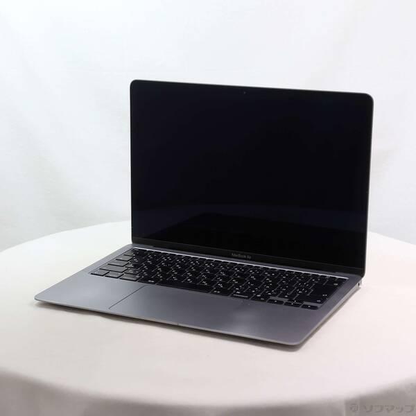 〔中古〕Apple(アップル) MacBook Air 13.3-inch Late-2020 MGN73J／A Apple M1 8コアCPU_8コアGPU 16GB SSD512GB スペースグレイ 〔26.4 Tahoe〕〔295-ud〕 | 