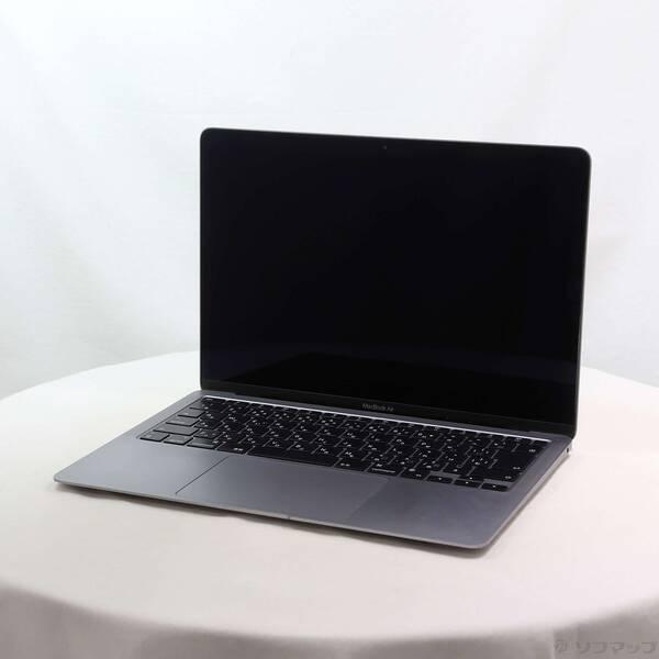 〔中古〕Apple(アップル) MacBook Air 13.3-inch Late-2020 MGN73J／A Apple M1 8コアCPU_8コアGPU 16GB SSD512GB スペースグレイ 〔26.4 Tahoe〕〔262-ud〕 | 