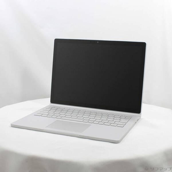 〔中古〕Microsoft(マイクロソフト) Surface Book 2 〔Core i7／16GB／SSD512GB〕 HNL-00012 シルバー 〔Windows 10〕〔377-ud〕 | 