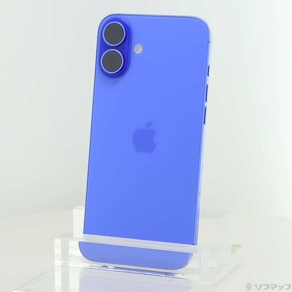〔中古〕Apple(アップル) iPhone16 Plus 256GB ウルトラマリン MXVK3J／A SIMフリー〔262-ud〕 | 