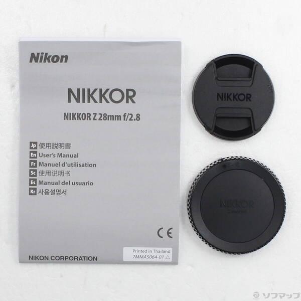 〔中古〕Nikon(ニコン) NIKKOR Z 28mm f／2.8〔276-ud〕 |  | 04
