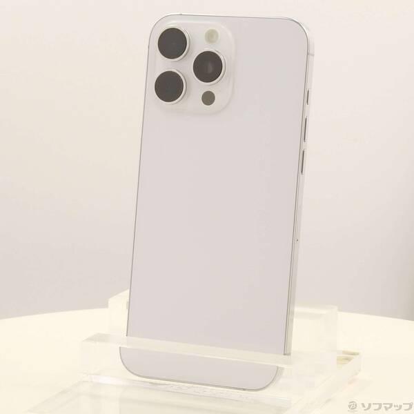 〔中古〕Apple(アップル) iPhone16 Pro Max 256GB ホワイトチタニウム MYWH3J／A SIMフリー〔198-ud〕 | 
