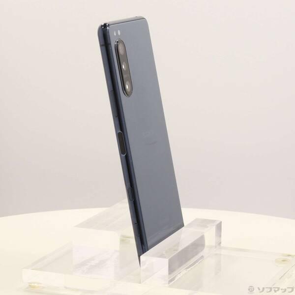 〔中古〕SONY(ソニー) Xperia 5 II 128GB ブルー SO-52A docomoロック解除SIMフリー〔352-ud〕 |  | 03