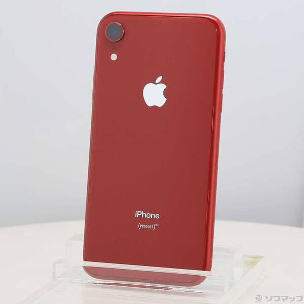 〔中古〕au iPhoneXR 64GB プロダクトレッド MT062J／A SIMフリー〔258-ud〕 | 