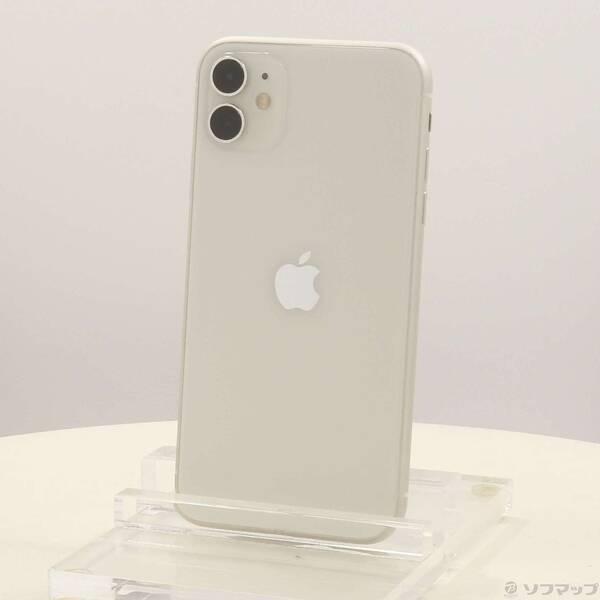 〔中古〕Apple(アップル) iPhone11 64GB ホワイト MWLU2J／A SIMフリー〔198-ud〕 | 
