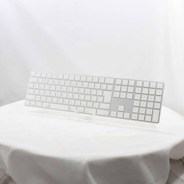 〔中古〕Apple(アップル) Magic Keyboard (テンキー付き) MQ052J／A シルバー〔258-ud〕 | 