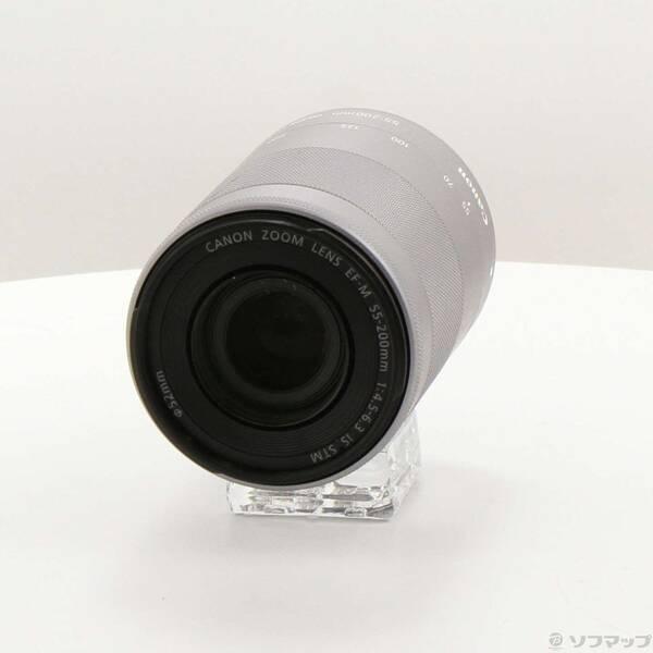〔中古〕Canon(キヤノン) EF-M55-200MM F4.5-6.3 IS STM シルバー〔198-ud〕 | 