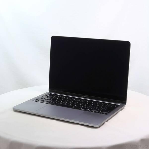 〔中古〕Apple(アップル) MacBook Pro 13.3-inch Late-2020 MYD92J／A Apple M1 8コアCPU_8コアGPU 8GB SSD512GB スペースグレイ 〔26.3 Tahoe〕〔297-ud〕 | 