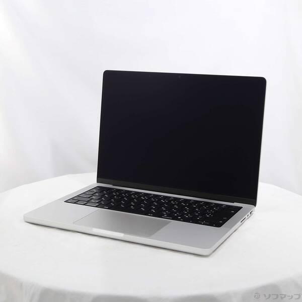 〔中古〕Apple(アップル) MacBook Pro 14.2-inch Late-2021 MKGR3J／A Apple M1 Pro 8コアCPU_14コアGPU 16GB SSD512GB シルバー 〔26.3 Tahoe〕〔269-ud〕 | 