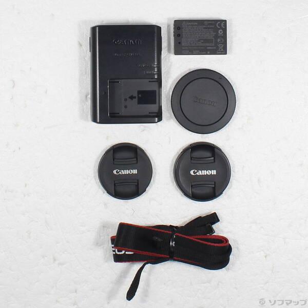 〔中古〕Canon(キヤノン) EOS Kiss M ダブルズームキット ブラック〔196-ud〕 |  | 05