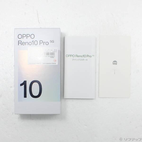 〔中古〕OPPO(オッポ) OPPO Reno10 Pro 5G 256GB シルバーグレー SBOPRENO10P Softbank SIMフリー〔258-ud〕 |  | 04
