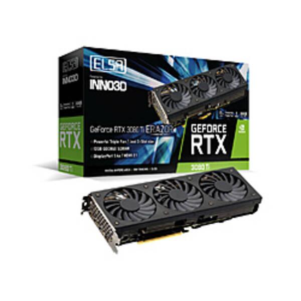 〔中古〕ELSA(エルザ) ELSA GeForce RTX 3080 Ti ERAZOR GD3080T-12GEREZ〔262-ud〕 | 