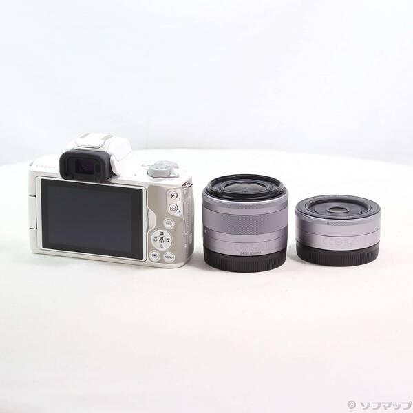 〔中古〕Canon(キヤノン) EOS Kiss M ダブルレンズキット ホワイト〔258-ud〕 |  | 02